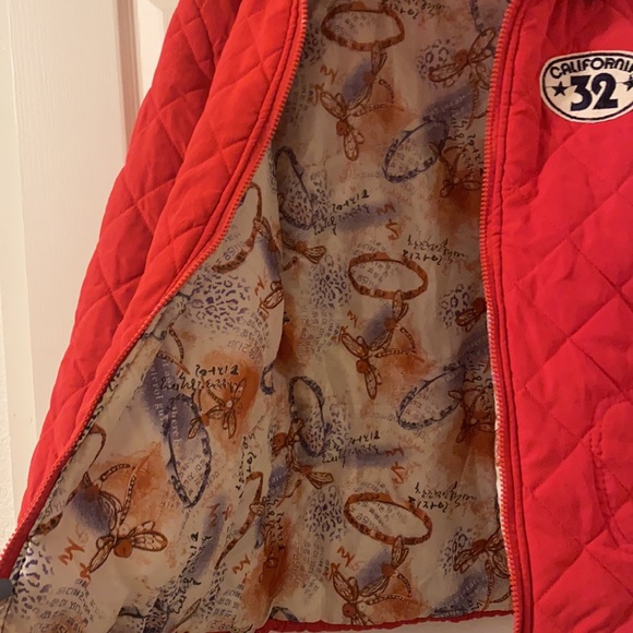 Red Puffy Jacket - Picture 3 of 4